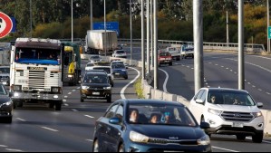'Operación retorno' tras fin de semana largo: Se estima que el peak de tránsito será entre 16 y 20 horas