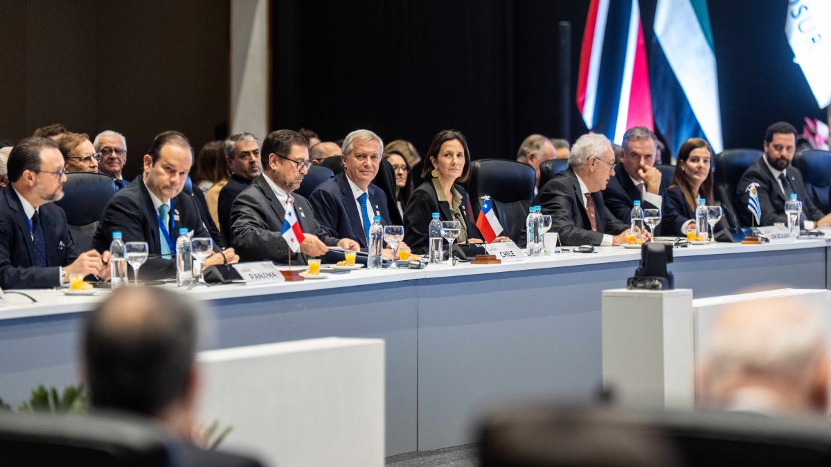 Presidente Kast en cumbre Mercosur: 'Hay un segundo terremoto, más lento, más silencioso... se llama crimen organizado'