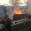 Un incendio afecta al Regimiento Arauco de Osorno, en la región de Los Lagos. Bomberos trabaja en el lugar y, hasta ahora, no se reportan personas lesionadas en el lugar.
