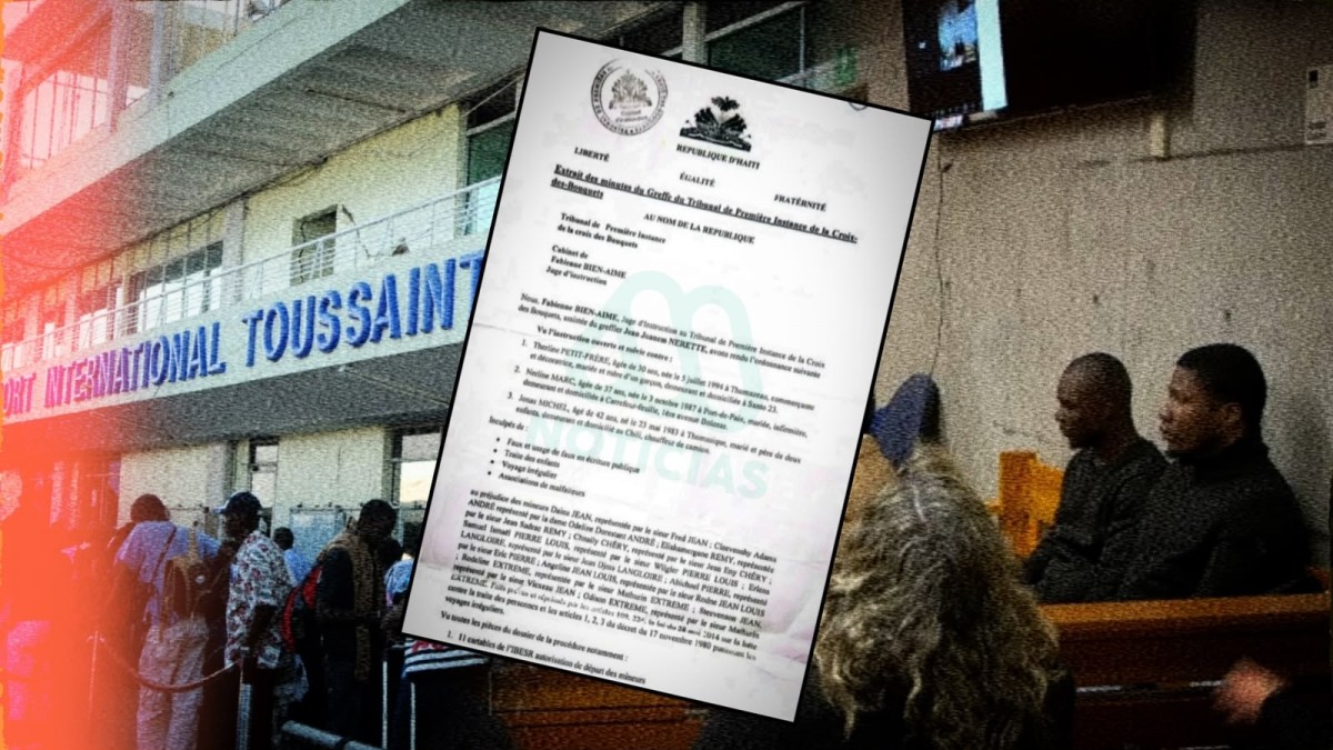 Documentos judiciales de Haití revelan vínculo entre imputado por tráfico de menores y hallazgos del informe de Contraloría
