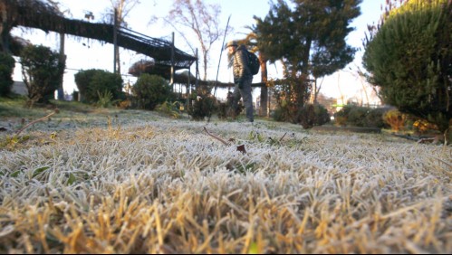 Temperaturas caerán hasta los -10°C: Emiten alerta por frío extremo en una zona del sur