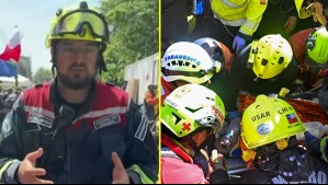 'Era como buscar una aguja en un pajar': Bombero chileno relata cómo salvaron con vida a Hernán en Venezuela
