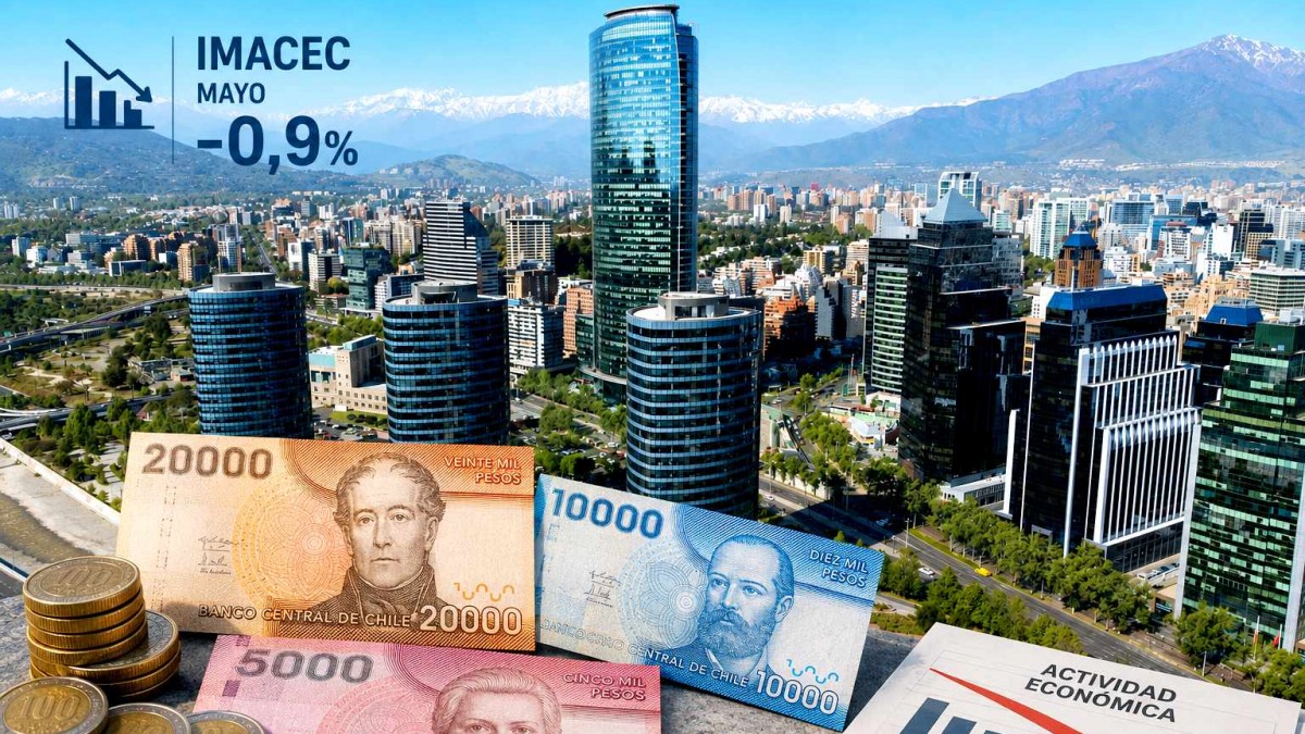 ¿Chile entrará en recesión técnica? Experto explica qué tendría que pasar con la economía para que no ocurra