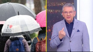 Lluvia en Santiago: Jaime Leyton informa a qué hora comienza y cuánta agua caerá este fin de semana
