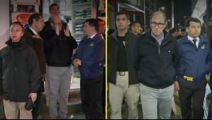 Ministro Arrau encabezó amplio operativo migratorio en el sector de Toro Mazote de Estación Central