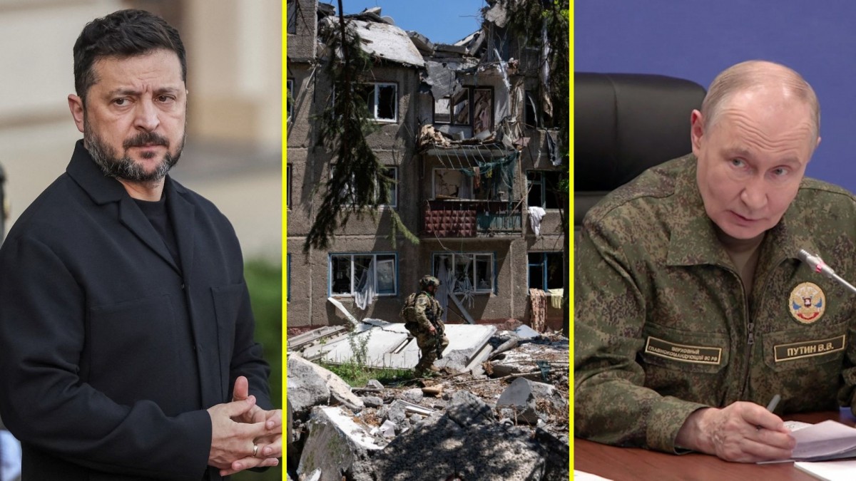 Ucrania ataca San Petersburgo con drones y niega la toma rusa de una ciudad clave: Esto dijo el presidente Zelenski