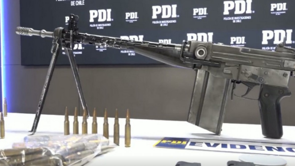 PDI incautó 2 fusiles de guerra que eran utilizados por narcotraficantes