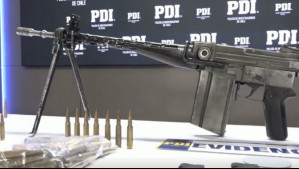 PDI incautó 2 fusiles de guerra que eran utilizados por narcotraficantes