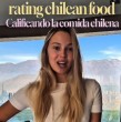 Alexandra Litvinova, pareja del futbolista Alexis Sánchez, compartió un particular ranking con las comidas y bebidas chilenas que ha probado durante su paso por el país.