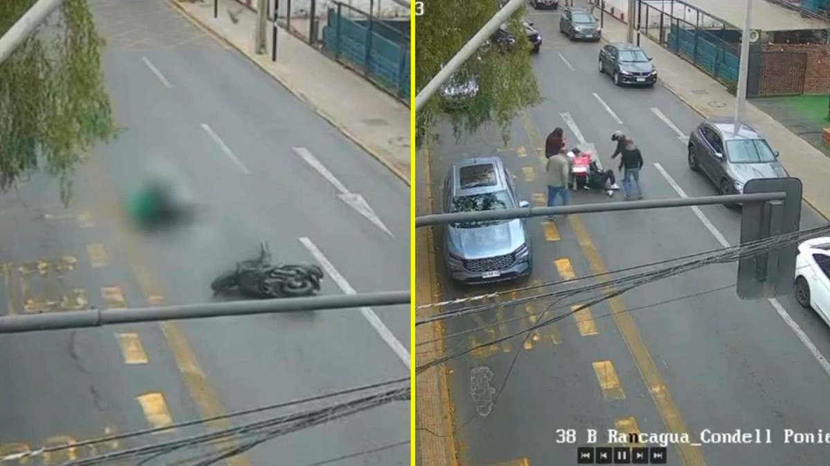 Video muestra accidente entre Fiscal Nacional y motociclista de aplicación: Alcotest de Ángel Valencia dio negativo