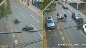 Video muestra accidente entre Fiscal Nacional y motociclista de aplicación: Alcotest de Ángel Valencia dio negativo
