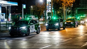 Masivo operativo de Carabineros en barrios nocturnos de la capital: 'La idea es ser fuertes en el control y fiscalización'