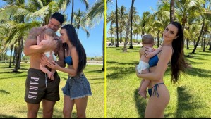 'Usa ropa de 12 meses y tiene 5': Emilia Dides comparte fotografía que muestra el gran crecimiento de su hija