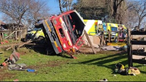 Conductor del carro de Bomberos que volcó y dejó a una voluntaria fallecida dio positivo a consumo de alcohol