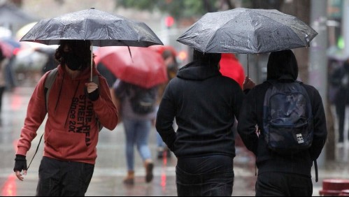 Meteorología emite alarma por 'precipitaciones intensas' de hasta 120 mm en zonas de dos regiones