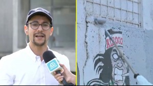 'Se han metido conmigo y con mi familia': Alcalde de Peñalolén denuncia amenazas de muerte tras borrar rayados de barristas