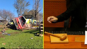 Bajo la 'influencia del alcohol': Rechazan prisión preventiva para bombero que protagonizó fatal accidente en La Araucanía