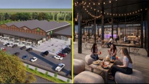 Nuevo mall en el sur del país toma forma: Así será el centro comercial que incluirá supermercado y un centro médico