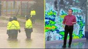 'Harán que la lluvia se intensifique': Alejandro Sepúlveda explica cómo evolucionará el sistema frontal que afecta al sur