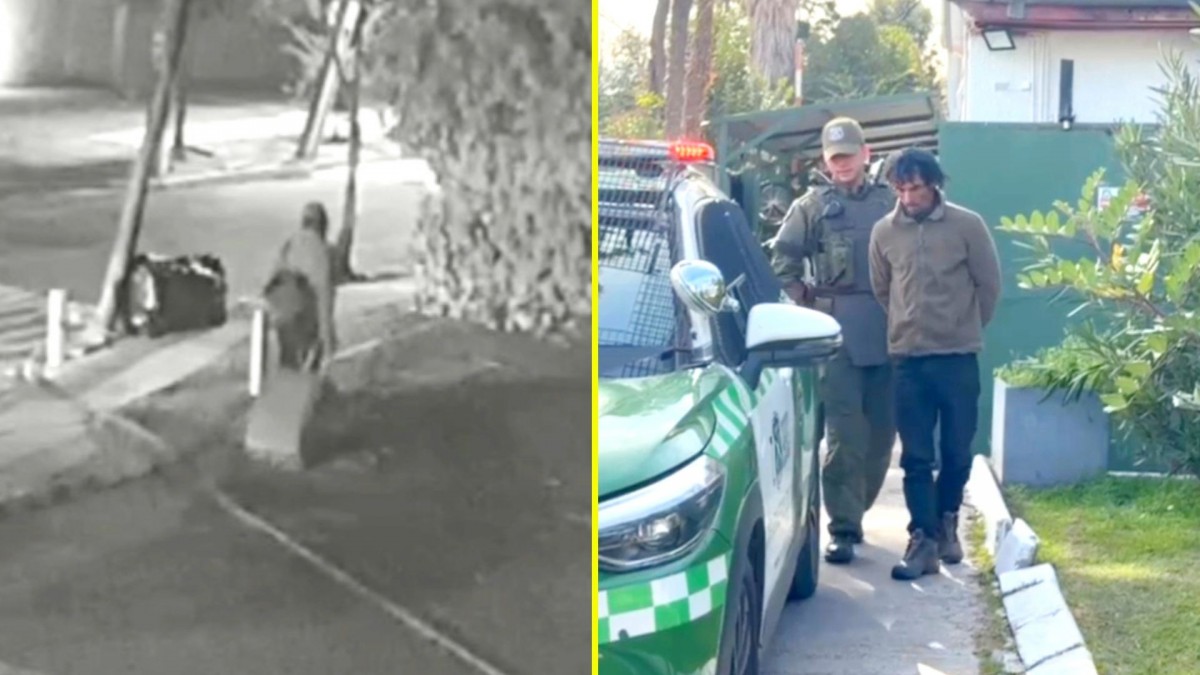 Detienen a hombre de 52 años que entró a robar a un colegio y dos casas en La Reina