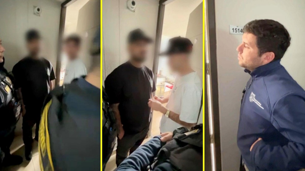 Rompió multa frente a inspectores: Registro capta a alcalde confrontando a sujeto acusado por ruidos molestos