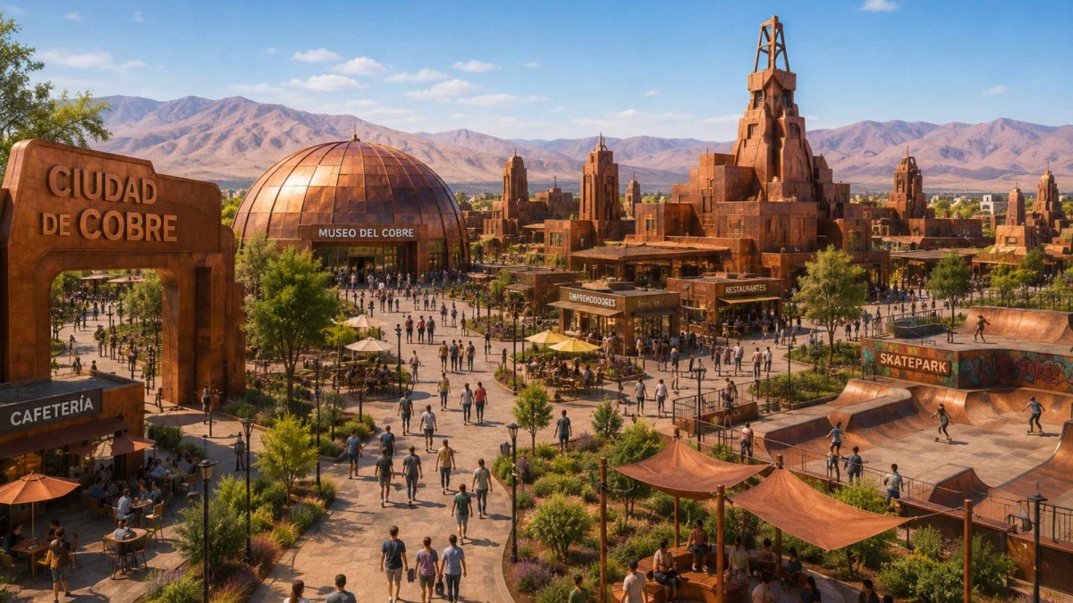 Un 'Disneyland del cobre': Proyectan megaparque temático futurista para potenciar la economía de Calama