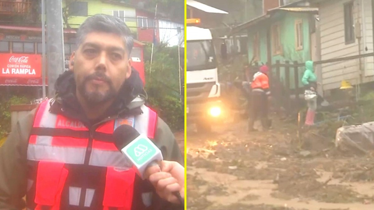 'Esta situación no la habíamos visto nunca': Alcalde de Corral por sistema frontal que ha generado múltiples remociones en masa