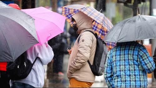Declaran Alerta Temprana Preventiva para 10 comunas de la RM por evento meteorológico con lluvias y posibilidad de aluviones