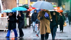 Se aproximan lluvias a Santiago: Prestigioso centro meteorológico noruego anuncia más de 60 mm la próxima semana