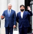 En el marco de la conmemoración de los 200 años de la institución de la Presidencia de la República, ceremonia que se realizó en La Moneda, el expresidente Gabriel Boric tuvo palabras para el Presidente José Antonio Kast.