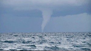 Emite aviso por probables nubes convectivas asociadas a trombas marinas.