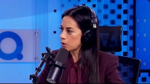 Senadora Paulina Núñez en entrevista con Radio Infinita.