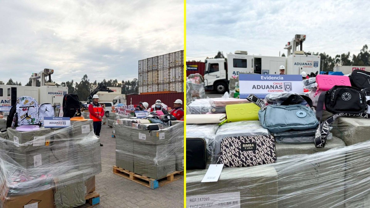Gran operativo internacional en puerto de San Antonio: Se incautaron mercancías por más de 10 millones de dólares