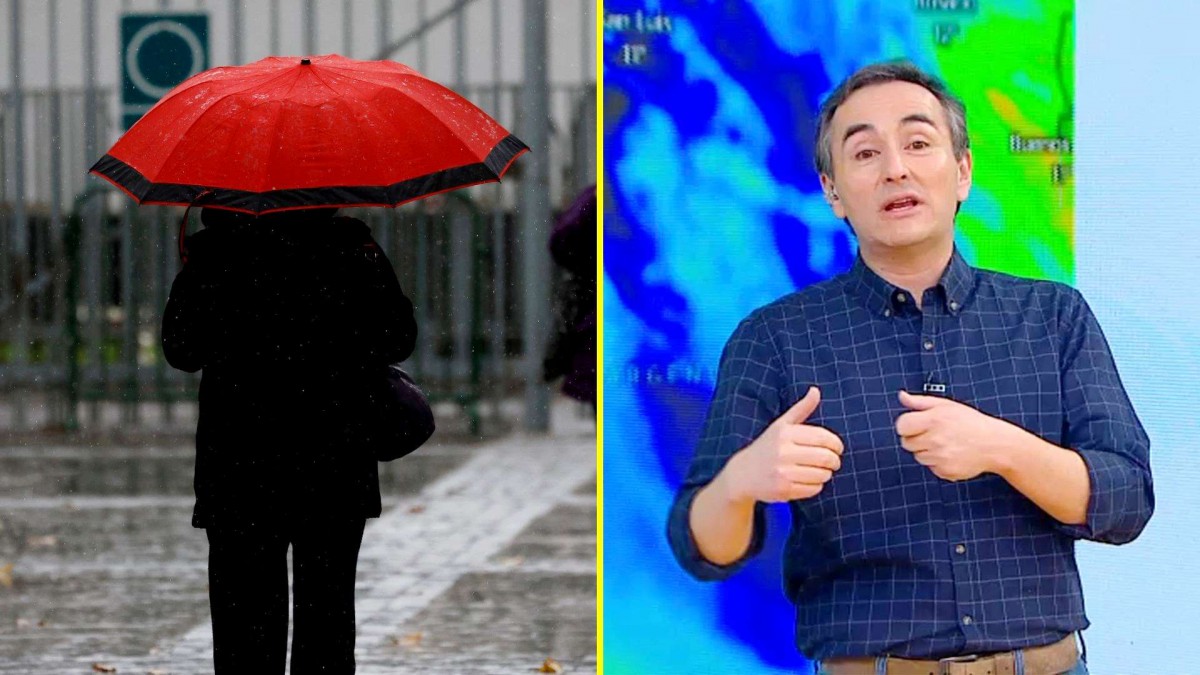 'Ya con la influencia de El Niño': Alejandro Sepúlveda explica cómo irá avanzando el sistema frontal de la próxima semana