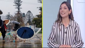 Meteoróloga de Megatiempo pronostica intensas lluvias para la zona central: 'Podríamos sumar sobre los 80 milímetros'
