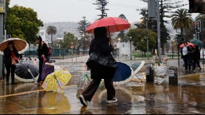 'Oclusión' y 'sistema frontal': Meteorología emite avisos por lluvias de hasta 70 mm en zonas de tres regiones del país