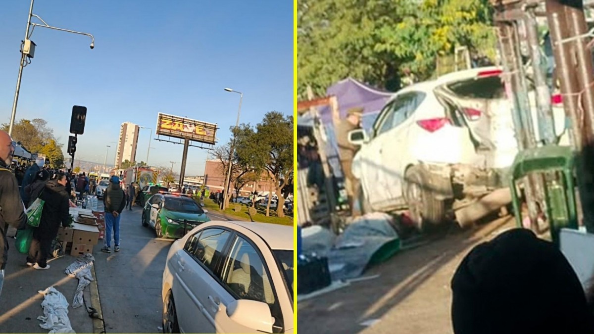 Fatal accidente en popular feria Caupolicán de Gómez Carreño en la región de Valparaíso deja 6 personas fallecidas y 7 heridas