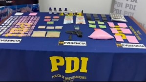 Detectives de Cerrillos desbaratan banda criminal dedicada a la venta de ketamina y éxtasis