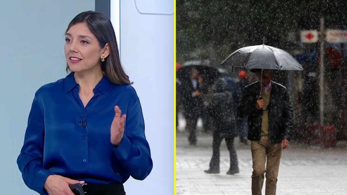 Sistema frontal se acerca a Santiago: Meteoróloga de Megatiempo anticipa cuándo comenzarán las lluvias en la Región Metropolitana