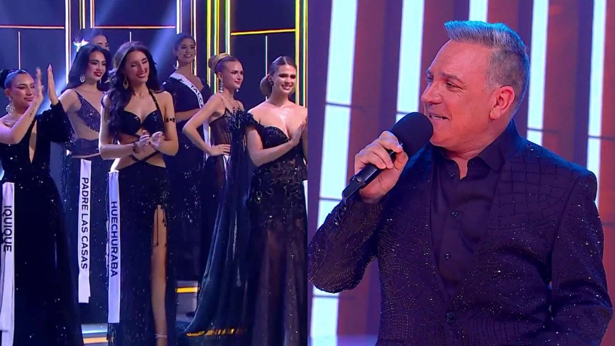 Con Luis Jara interpretando grandes éxitos: Así fue el "Desfile Black" en Miss Universo Chile