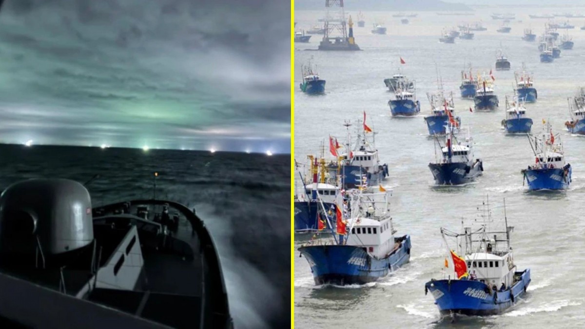 Flota de China frente a las costas chilenas: Por qué está siendo monitoreada por la Armada
