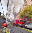 Un incendio afecta un local comercial en el centro de Santiago y Bomberos trabaja con voluntarios de 11 compañías para controlar la emergencia. Revisa los detalles a continuación.