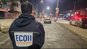 Balacera en San Bernardo deja dos fallecidos y un auto incendiado