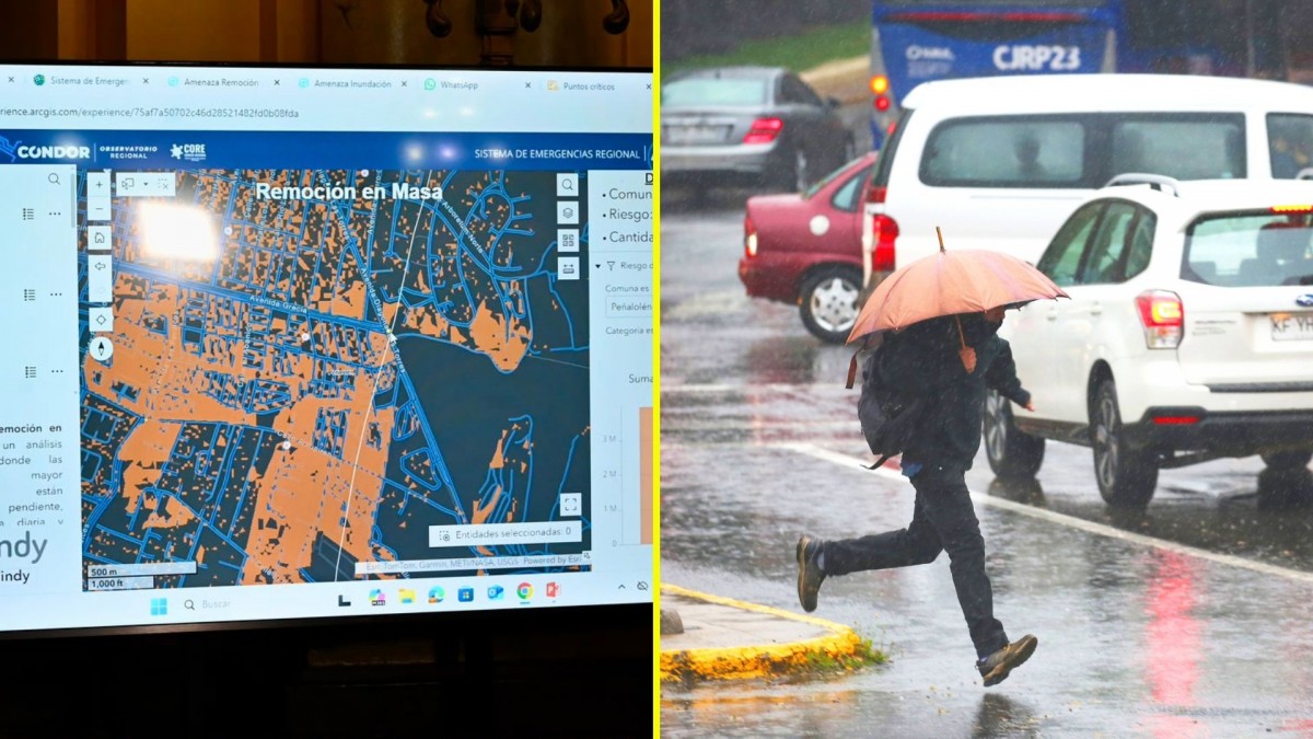 Identifican 175 puntos críticos por lluvias en Santiago: Revisa el listado de las zonas de mayor riesgo