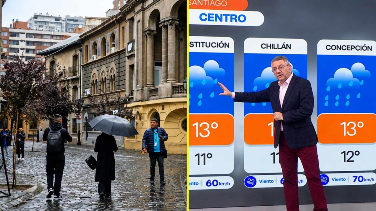 Jaime Leyton anticipa que lluvias 'van a triplicar el total de un año' en algunas zonas del país
