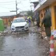 En el marco del sistema frontal que afecta a varias regiones del país, Senapred llamó a evacuar un sector de la comuna de Penco por las marejadas. Se trata del sector de Cerro Verde Bajo, donde el mar ya llegó a las viviendas.