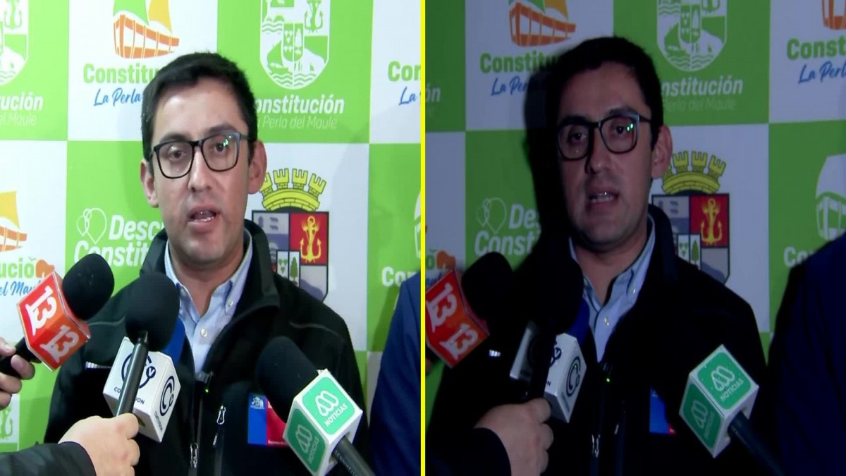 Video muestra momento en que se corta la luz en medio de balance por cortes de suministro eléctrico en Constitución