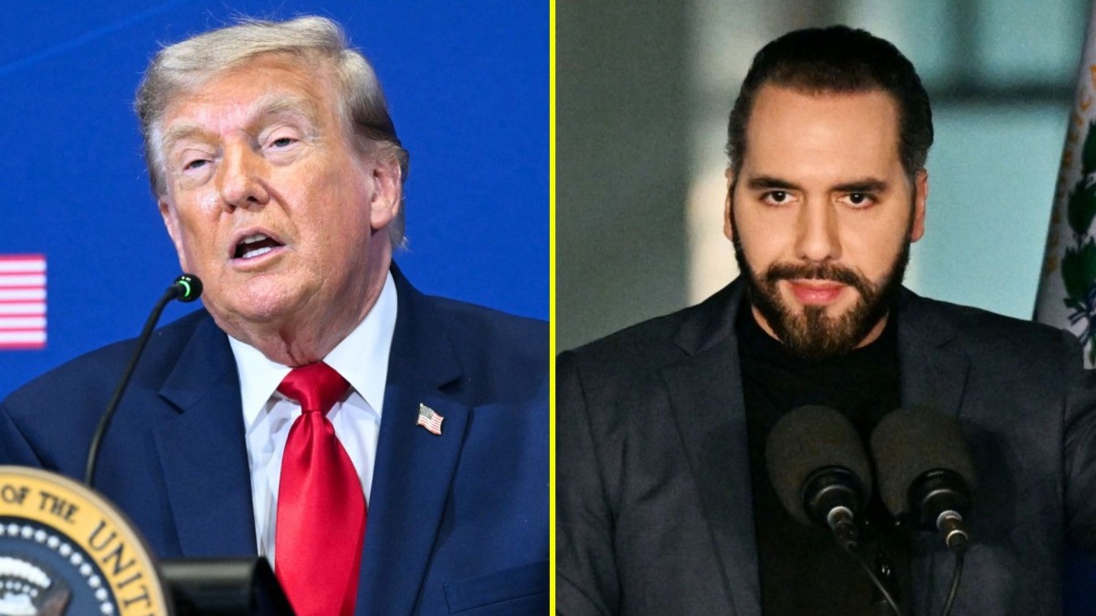 Trump recibe a Bukele en la Casa Blanca tras ser proclamado candidato para un polémico tercer mandato