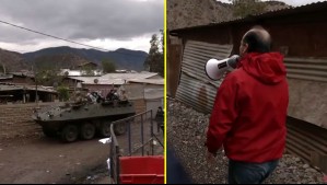 Con megáfono en mano llaman a evacuar a las últimas familias que permanecen en zona de riesgo en campamento de Talagante