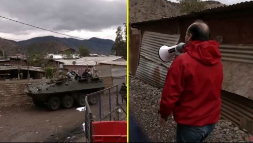 Con megáfono en mano llaman a evacuar a las últimas familias que permanecen en zona de riesgo en campamento de Talagante